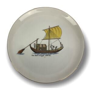 Vintage Eschenbach "Nike Boat in Egypt" Bavaria Germany Baronet China 8"